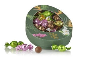 PR Chokolade - Cocoture Kugler I Grøn Cocoture Big Easter