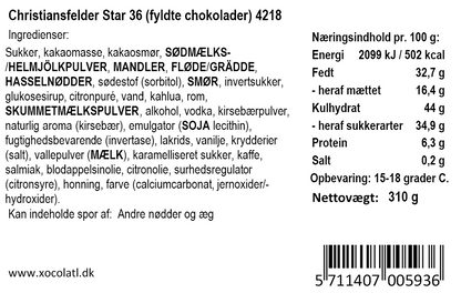 Xocolatl - Christiansfelder Star 36