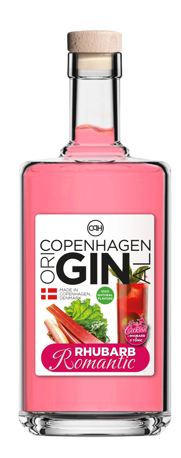 CPH Copenhagen Gin - Rhubarb Romantic