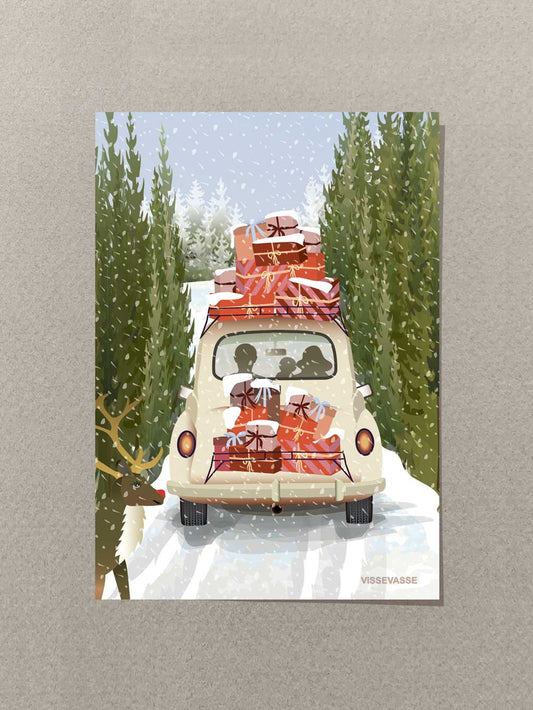 Vissevasse - All Packed For Christmas Kort