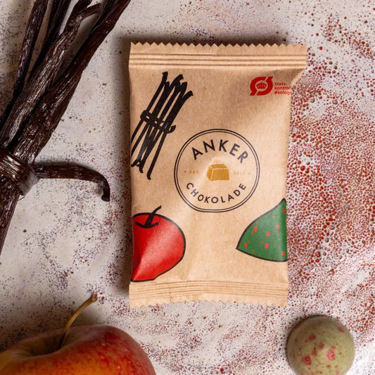 Anker Chokolade flowpack med æble