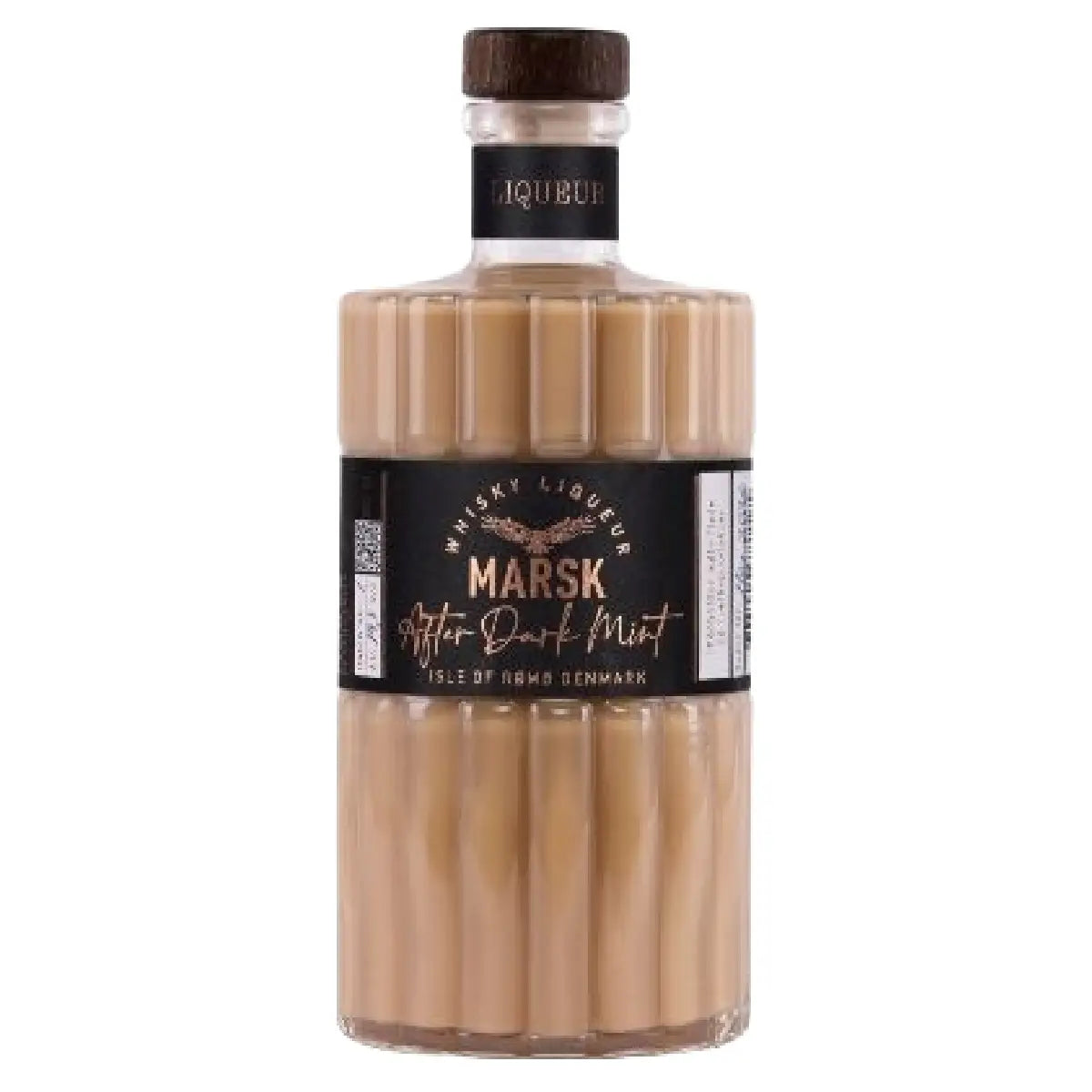 Marskdestilleriet Whisky Likør After Dark Mint med pebermynte, chokolade og fløde, 50 cl