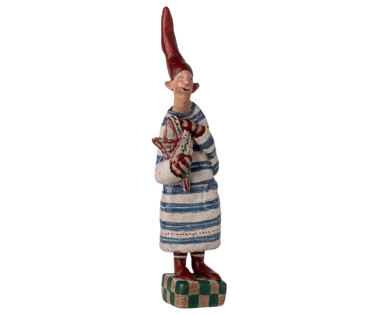 Maileg Noilly Noël No. 36 nissepige håndmalet samlerfigur i polyresin til juledekoration