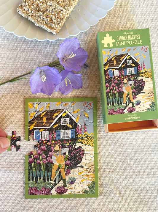 Vissevasse - Garden Harvest Mini Puzzle 42 Brikker