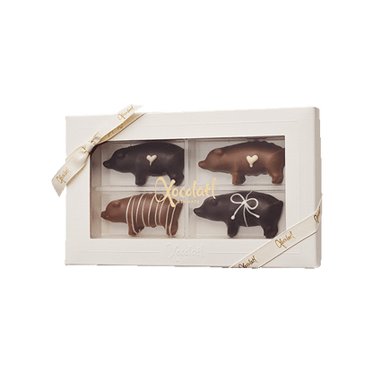 Xocolatl - 4 Grise I Æske