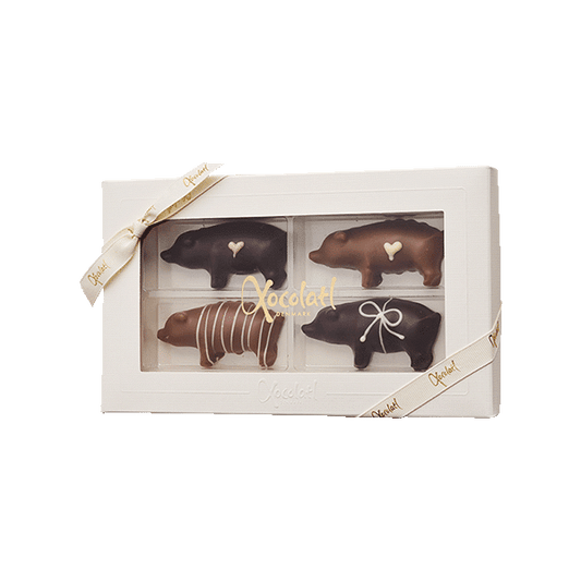 Xocolatl - 4 Grise I Æske