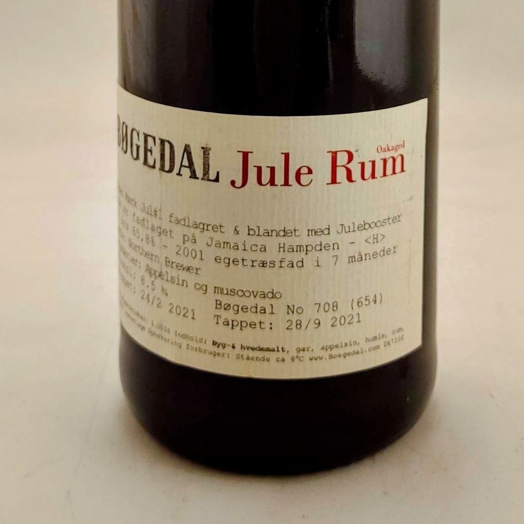 Bøgedal - Jule Rum Oakaged