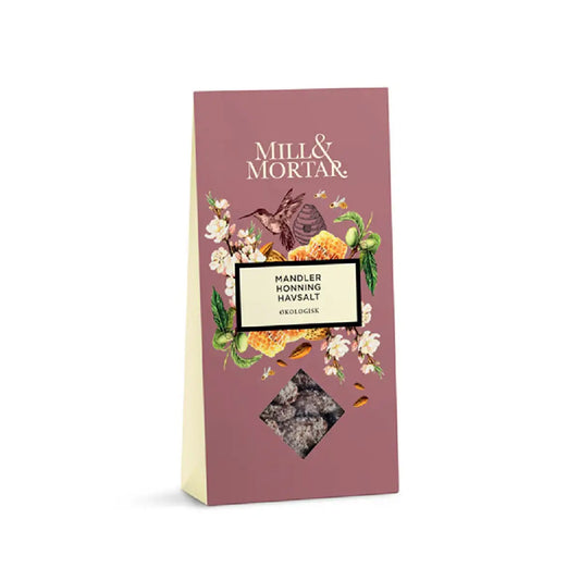 Mill & Mortar Mandler med Honning og Havsalt økologisk 100 g