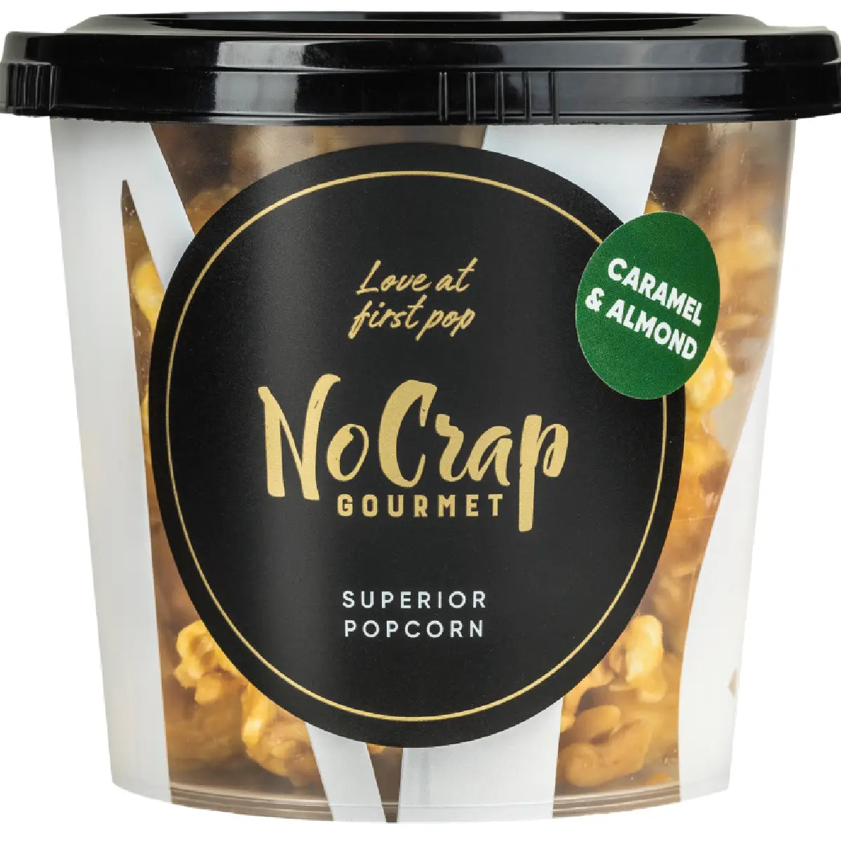 NoCrap Gourmet Mandel Karamel Popcorn 65 g med mandler og Læsø havsalt