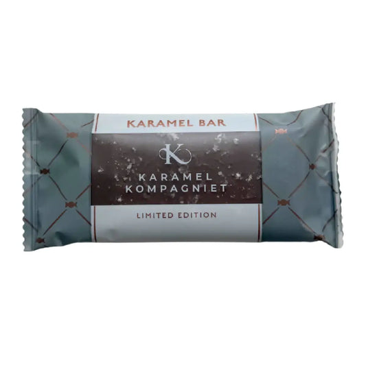 Karamel Kompagniet Karamel Bar Lakrids med Sydesalt i Lys Chokolade Limited Edition 50 g