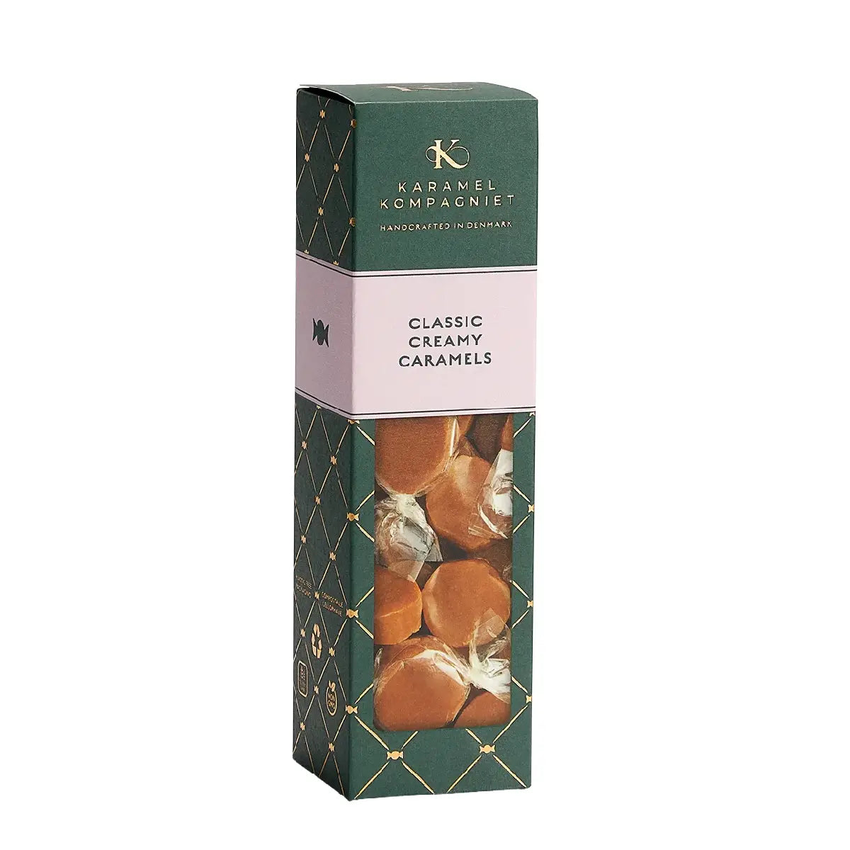 Karamel Kompagniet Classic Creamy Caramels med flødekarameller i 138 g æske