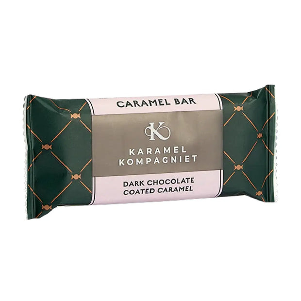 Karamel Kompagniet Karamel Bar Klassisk fløde i mørk chokolade 50 g