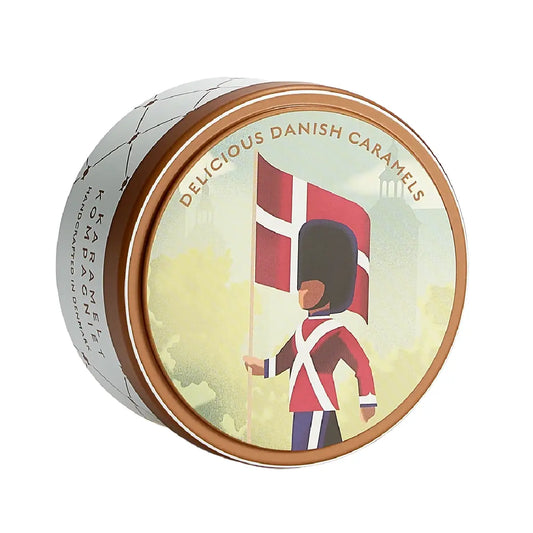 Karamel Kompagniet Den lille garder dåse med Classic Creamy Caramels 78 g