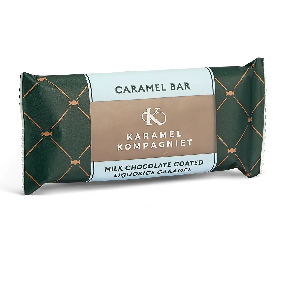 Karamel Kompagniet Karamel Bar Lakrids i lys chokolade 50 g