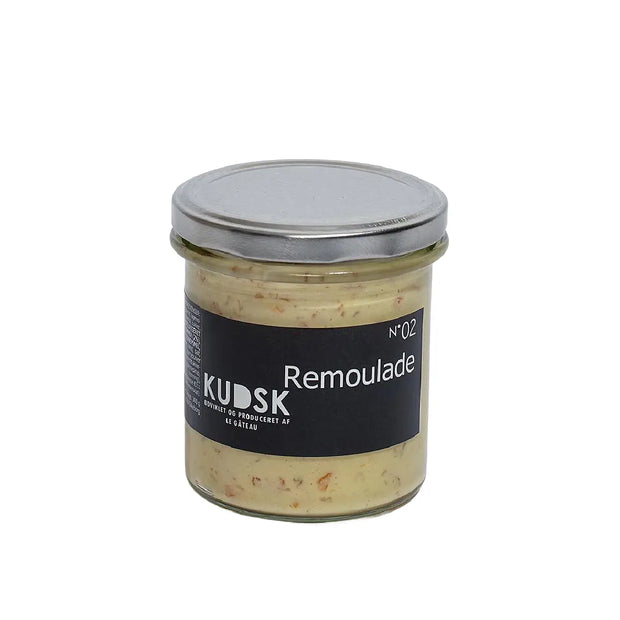 KUDSK Nr.02 Remoulade med grove grøntsager, sennep og karry, 300 g