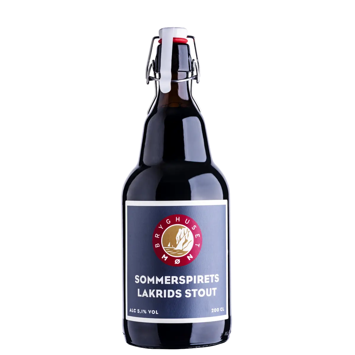 Bryghuset Møn - Sommerspirets Lakrids Stout 2 (200 cl)