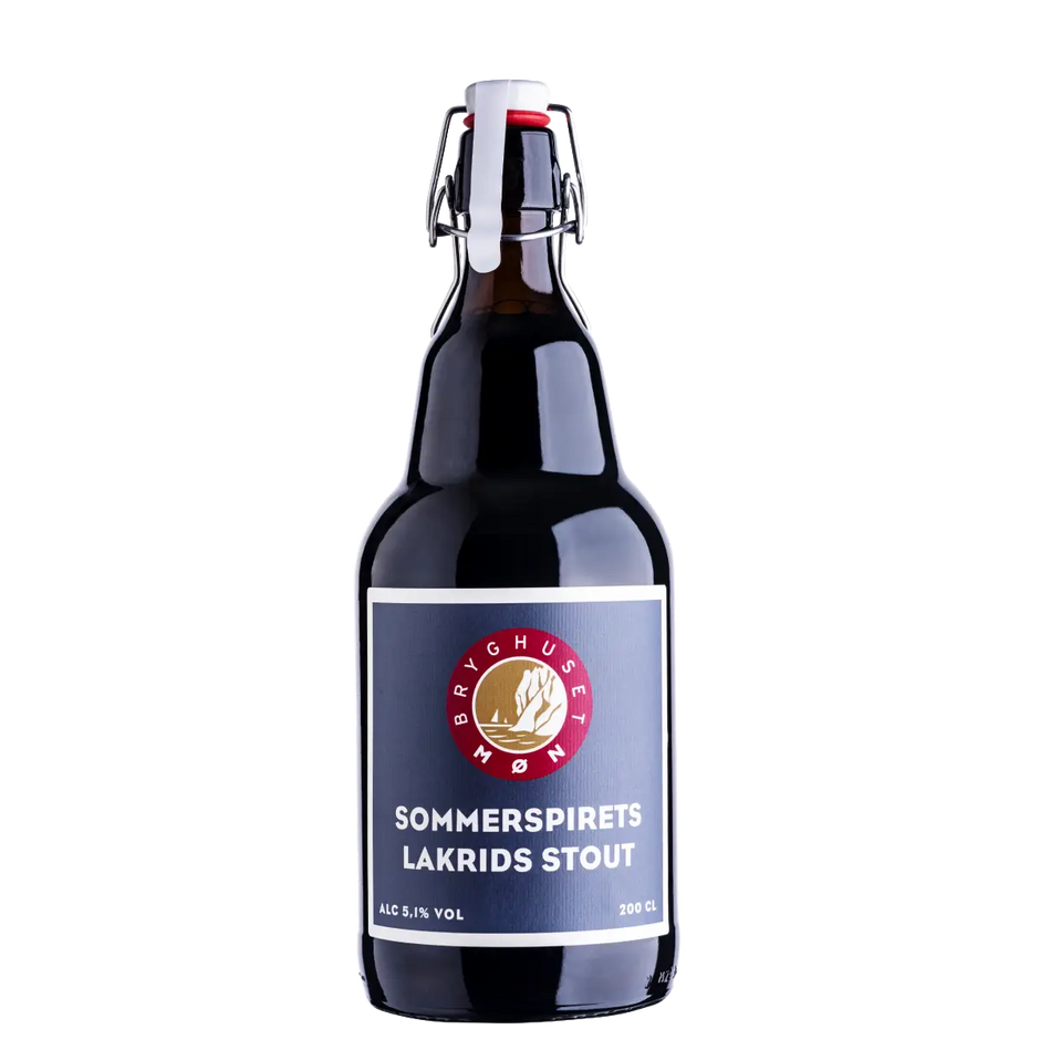 Bryghuset Møn - Sommerspirets Lakrids Stout 2 (200 cl)