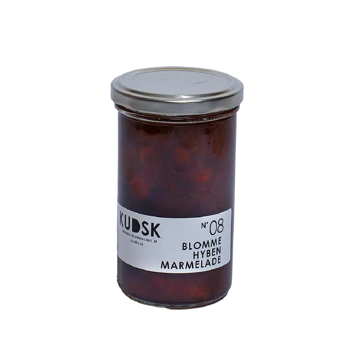 KUDSK Nr.08 Blomme Hyben Marmelade med blommer, hyben og citron, 300 g