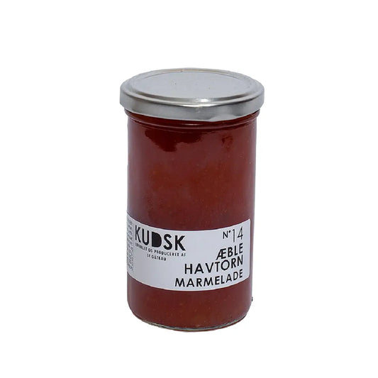 KUDSK Nr.14 Æble Havtorn Marmelade med æbler og havtorn, 300 g