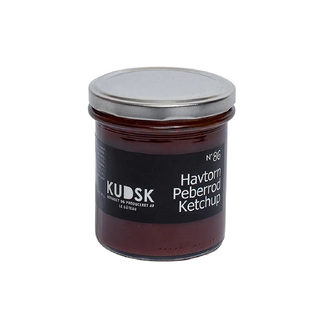 KUDSK Nr.86 Havtorn Peberrod Ketchup med tomat, havtorn og peberrod, 300 g