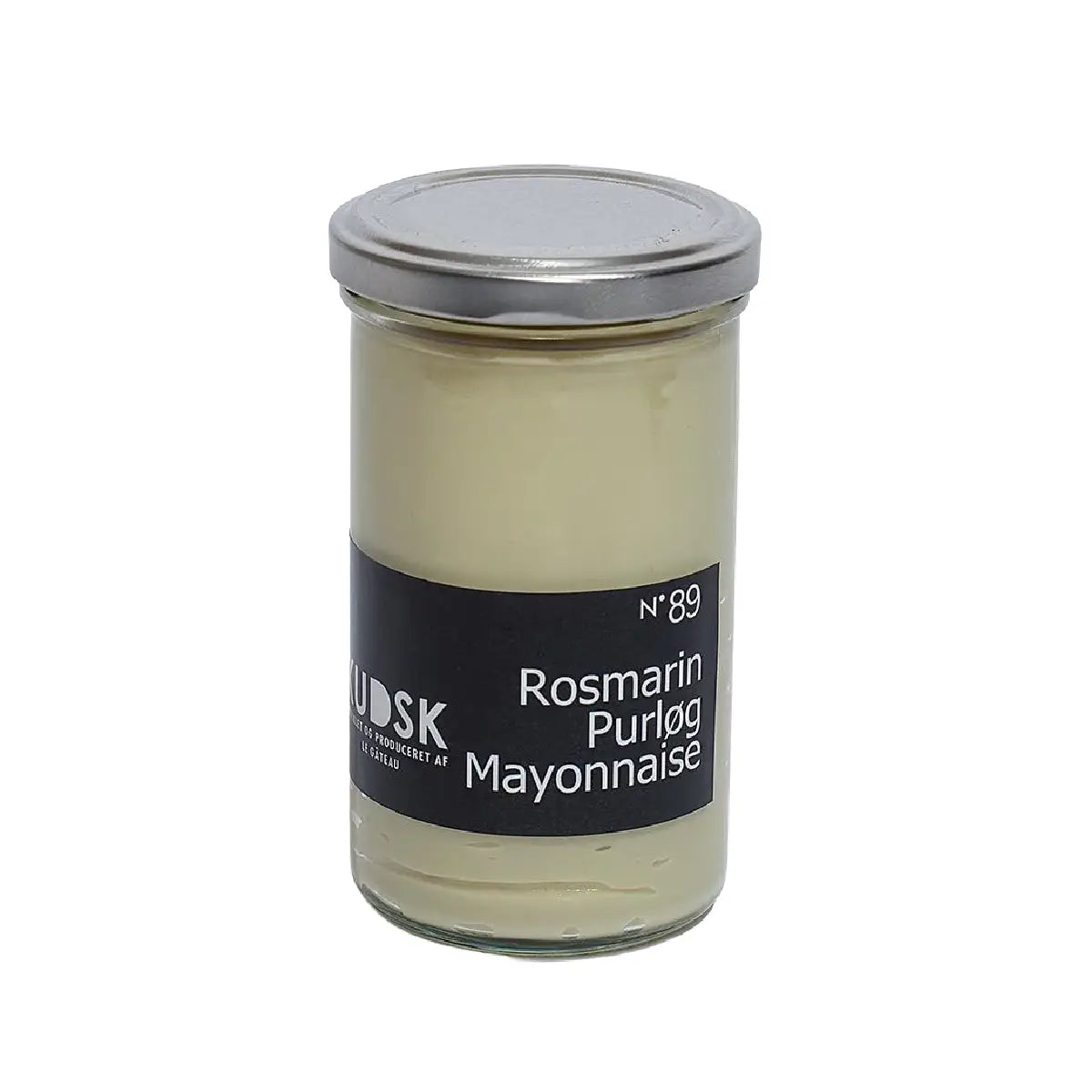 KUDSK Nr.89 Rosmarin Purløg Mayonnaise med rosmarin og purløg, 225 g
