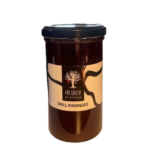Hr. Skov Grill Marinade cremet marinade med æble, tomat, chili og sort peber, 160 g