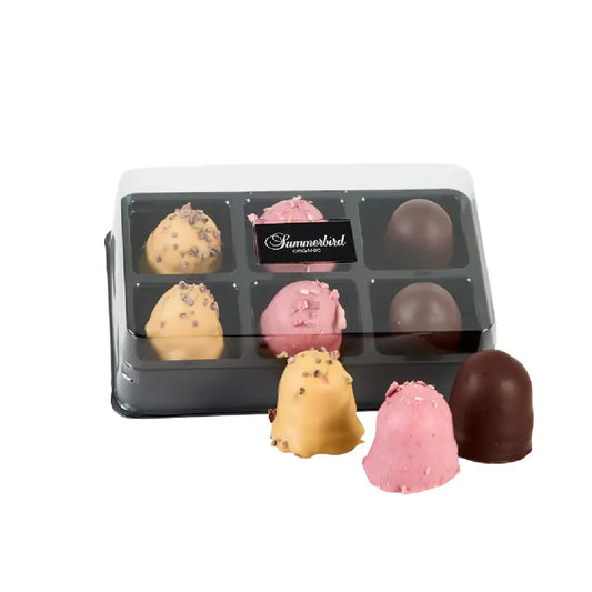 Summerbird Mini Season Summer med blandede økologiske mini flødeboller, 6 stk, 120 g