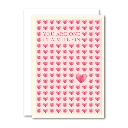 All By Voss - Lille Foldet Kort One In A Million