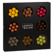 Lakrids by Bülow SELECTION BOX 350 g gaveæske med blandede danske lakridser overtrukket med hvid, dulce, mælke- og mørk chokolade