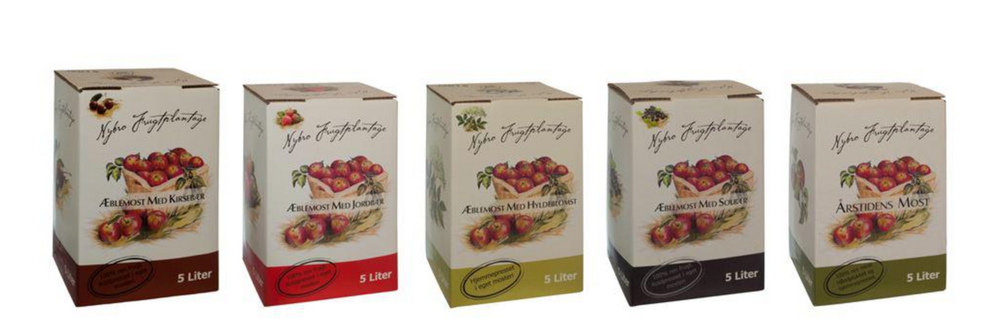 Nybro - Æblemost Med Kirsebær Bag In Box