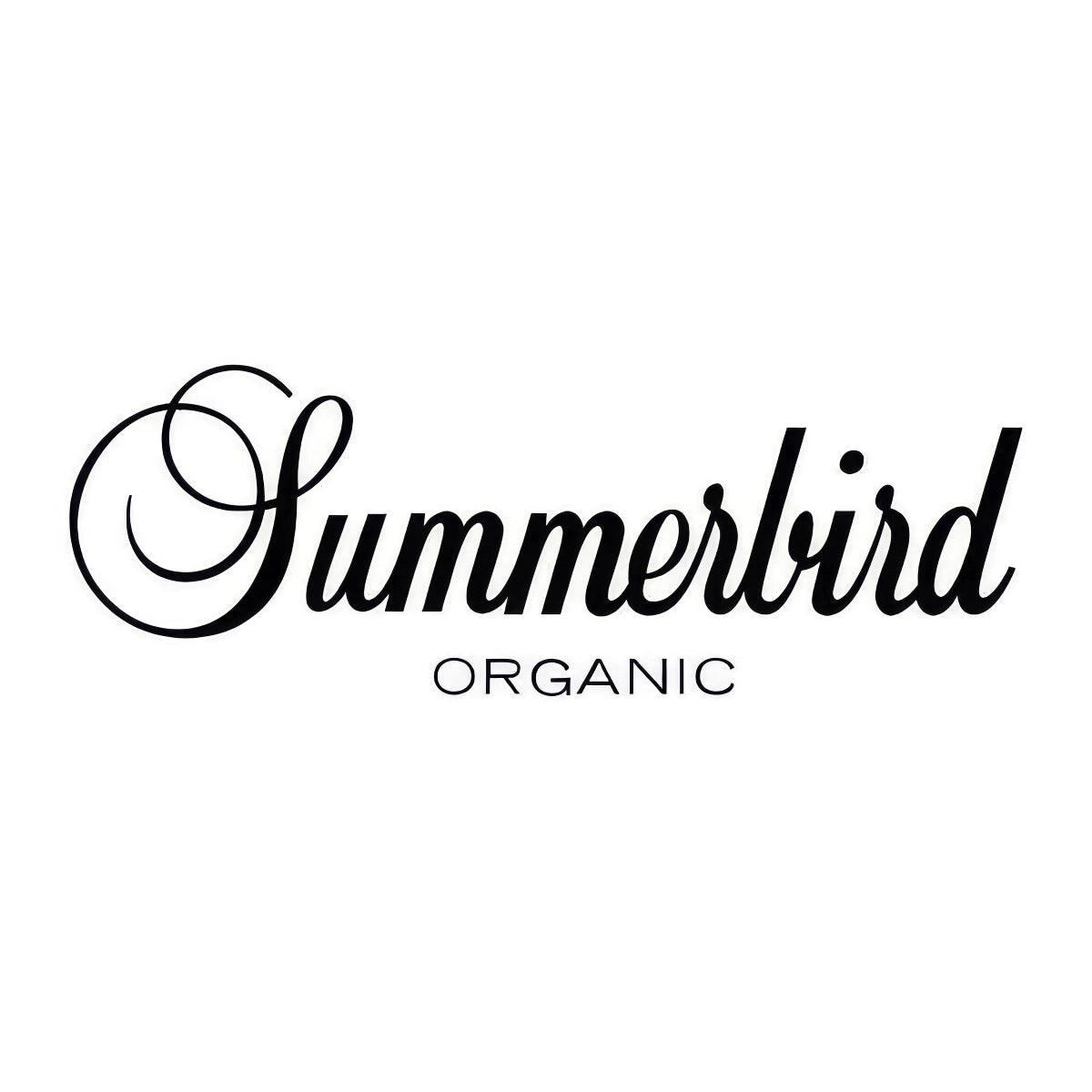 Summerbird Organics ikoniske logo. Dansk kvalitetschokolade, der her viser at siden du er indepå indeholder alt chokolade og andre lækkerier fra Summerbird Organic hos SMAGdansk