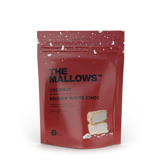 The Mallows -Skumfiduser Med Kokos & Hvid Chokolade