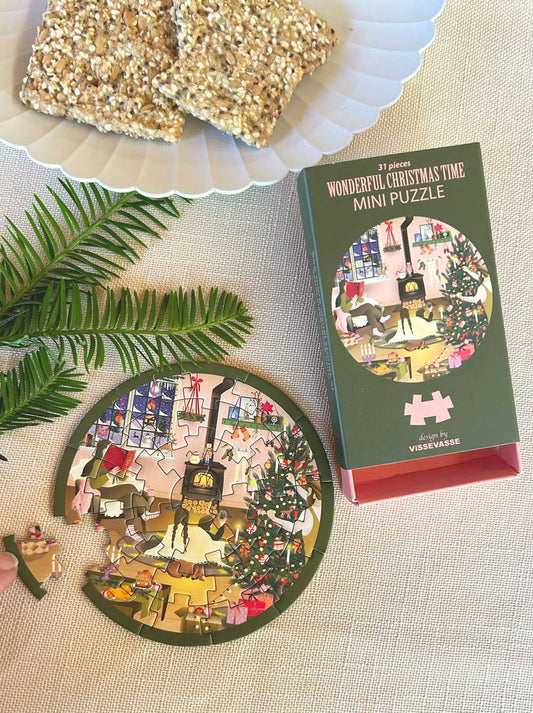 Vissevasse - Wonderful Christmas Time Mini Puzzle 42 Brikker
