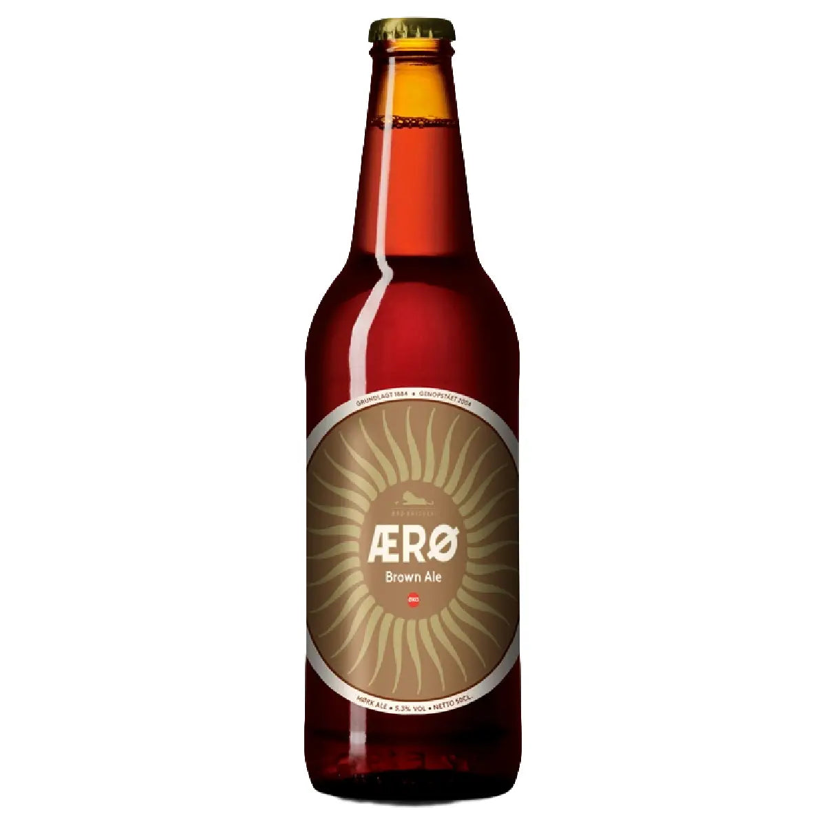 Ærø Bryggeri Ærø Økologisk Brown Ale mørk økologisk ale, 50 cl