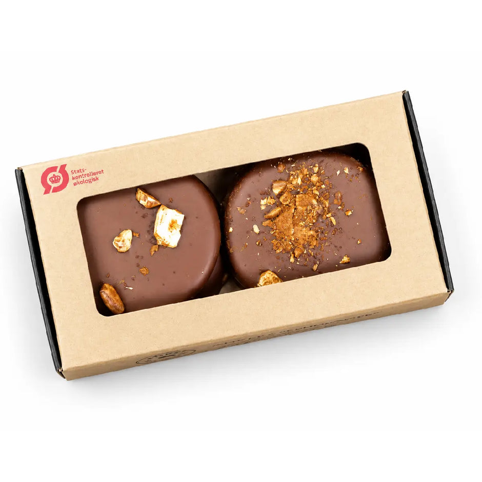 Anker Chokolade Ankers Brunkager 4 stk. 120 g med nougat, kanel og nelliker