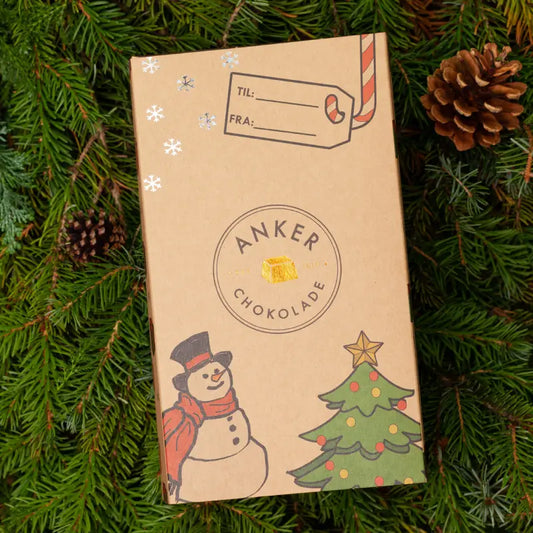 Julekalender Barn økologisk fra Anker Chokolade – 24 fyldte chokoladestykker 220 g