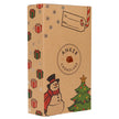 Anker Chokolade Julekalender Barn med 24 låger, børnevenligt juledesign med snemand, juletræ, gaver og til/fra-felt