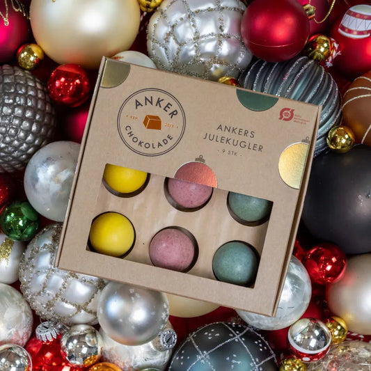 Anker Chokolade julekugler – fyldte chokolader til jul