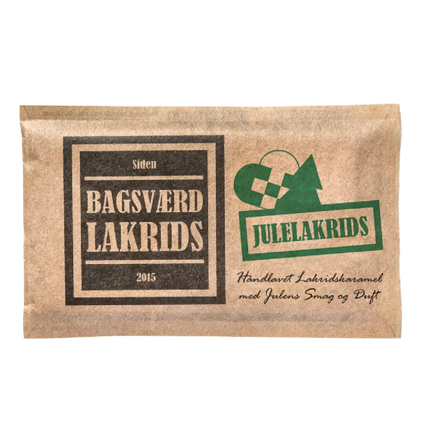 Bagsværd Lakrids Julelakrids Mini 40 g med appelsin og julekrydderier