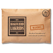 Bagsværd Lakrids Mandel lakridsplade 160 g – karamelliseret lakrids med siciliansk mandelcreme og marcipanagtige noter, med salmiak og havsalt, håndlavet dansk lakrids