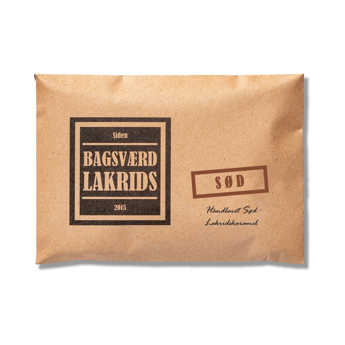 Bagsværd Lakrids Sød 160 g – håndlavet dansk lakridskaramel med blød, sød smag