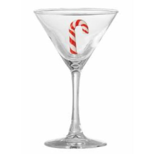 Bloomingville Misa cocktailglas klar mundblæst glas med dekorativ figur i bunden 17 cl