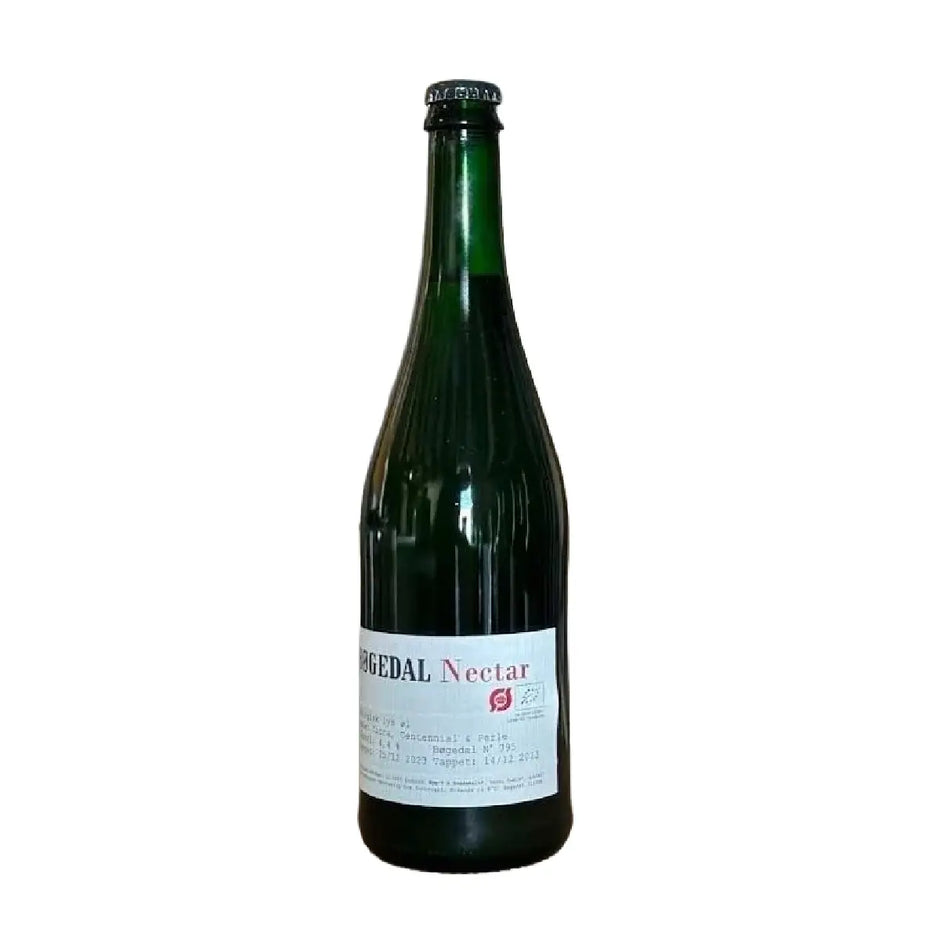 Bøgedal Nectar 75 cl, lys ale med noter af honning, blomster, mild malt og blød afrundet smagsprofil
