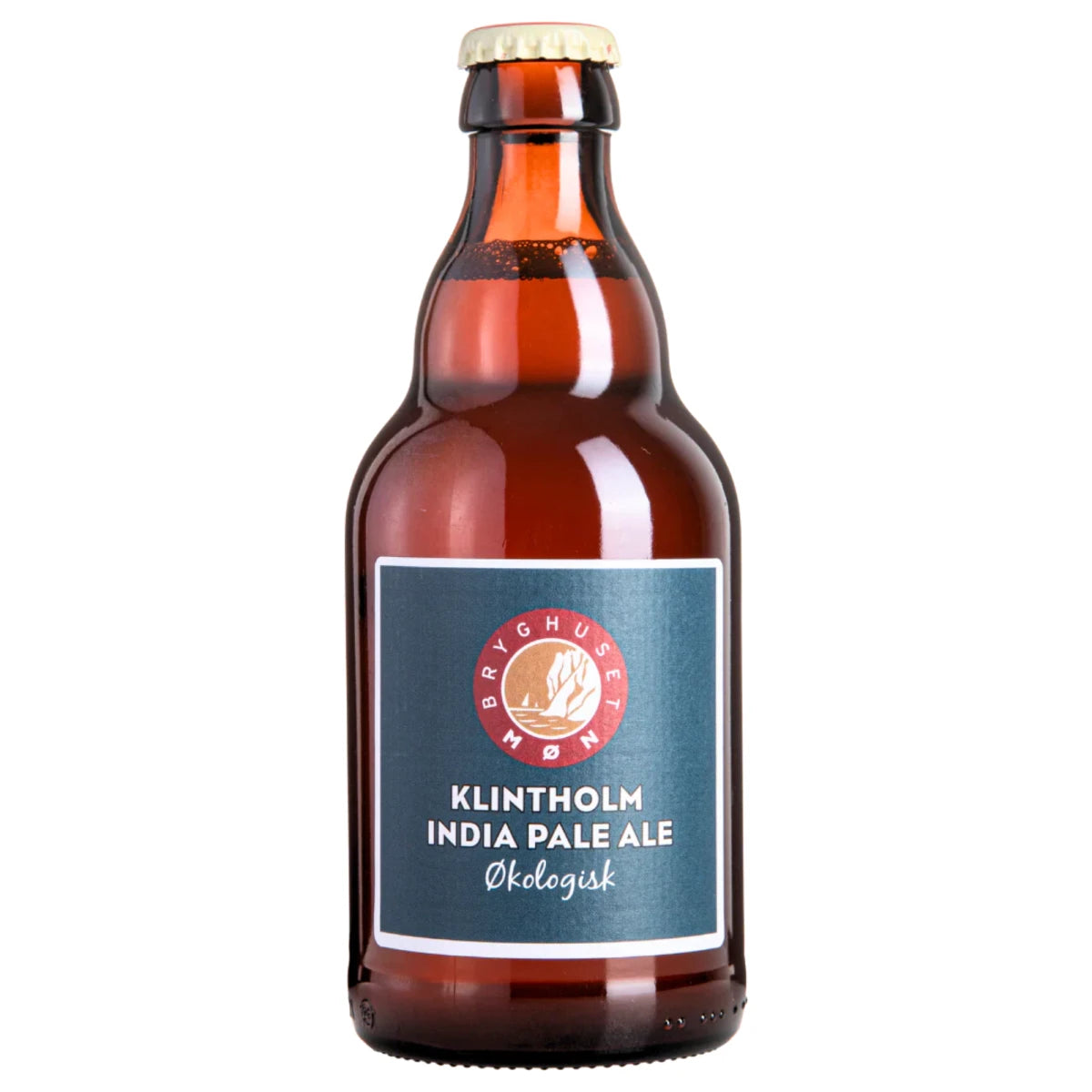 Bryghuset Møn Klintholm India Pale Ale 33 cl (5,5%) – økologisk IPA med citrus-humle, frisk bitterhed og sprød finish