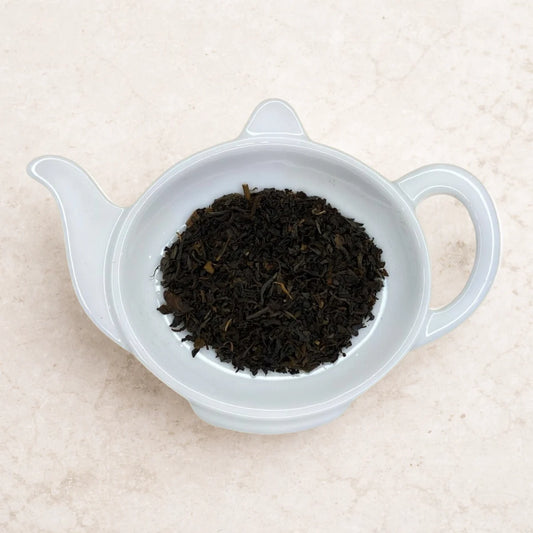 Assam Khongea fra Carstensens Tehandel – kraftig sort Assam-te med maltede noter, 100 g