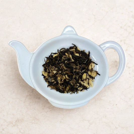 Carstensens Tehandel Esthers Lakrids Te (100 g) – løs sort te med anisfrø og lakridsrod, aromatisk lakridste med varm, rund smag