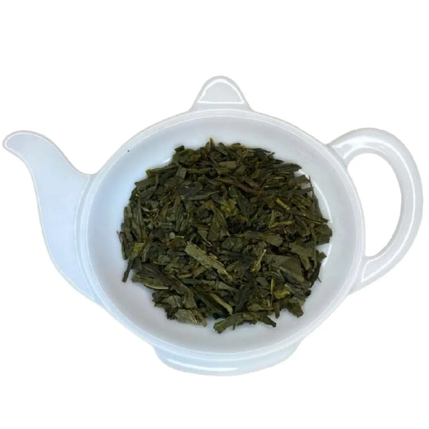 Carstensens Tehandel Grøn fløde te (100 g) – løs sencha grøn te med mild flødearoma, blød og let sødlig grøn te til hverdagsforkælelse og hyggestunder