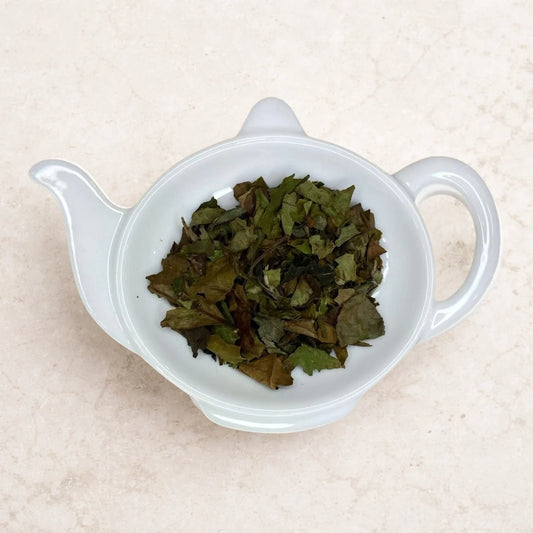 Carstensens Tehandel Hvid Earl Grey (100 g) – løs hvid te med klassisk Earl Grey-aroma, mild og elegant te til brunch, eftermiddag og hyggestunder hos SMAGdansk