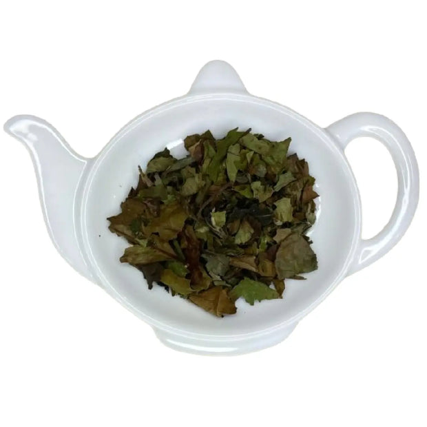 Carstensens Tehandel Hvid Earl Grey (100 g) – løs hvid te med klassisk Earl Grey-aroma, mild og elegant te til brunch, eftermiddag og hyggestunder hos SMAGdansk