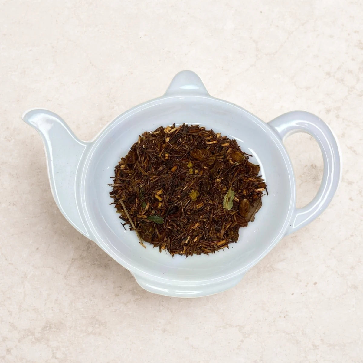 Carstensens Tehandel Rooibos Vesterhavs blanding (100 g) – koffeinfri rooibos te i løs vægt med havtorn, blåbær, jordbær og jordbærblade, blød bærte til aftente og iste